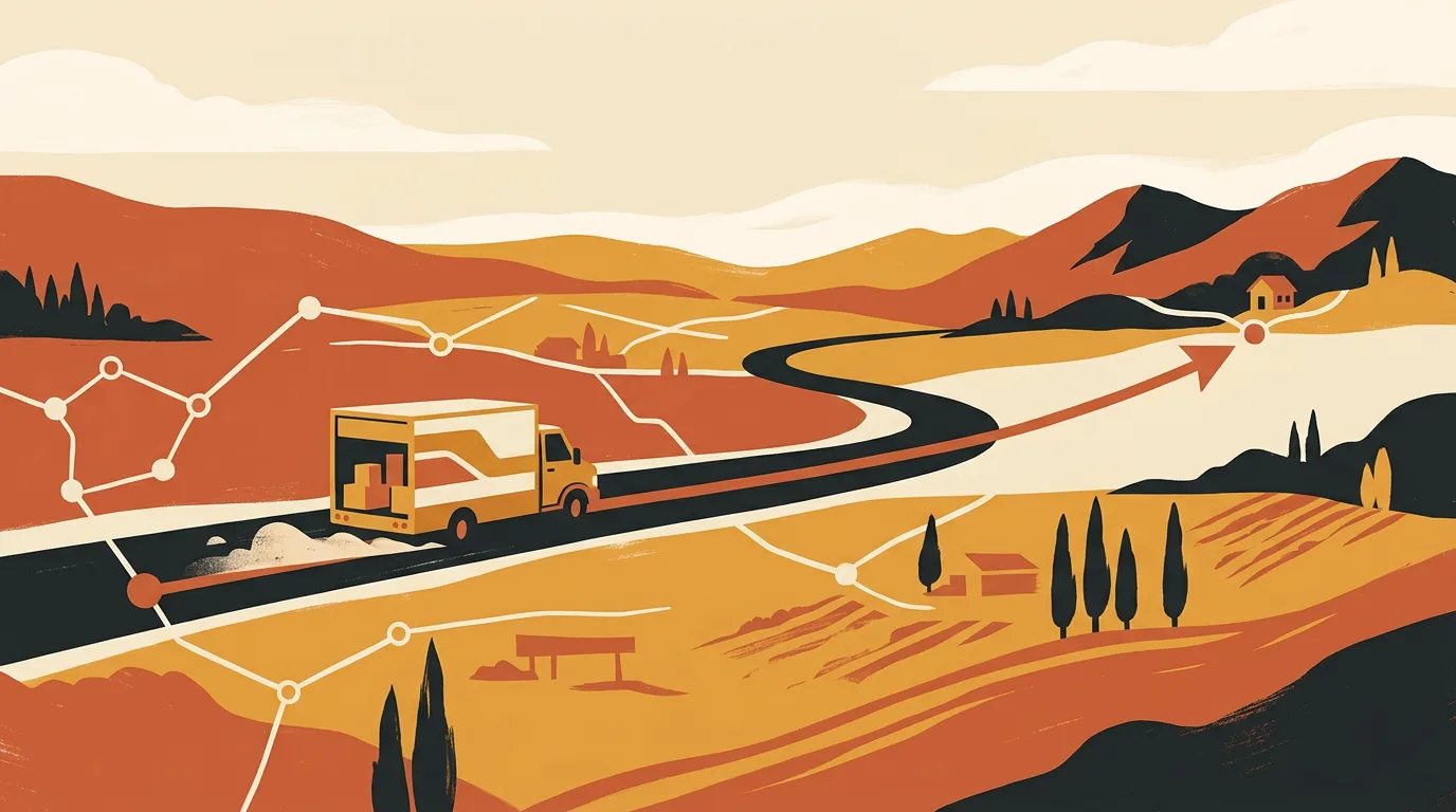 Editorial illustration of interstate removals in Sydney's Eastern Suburbs